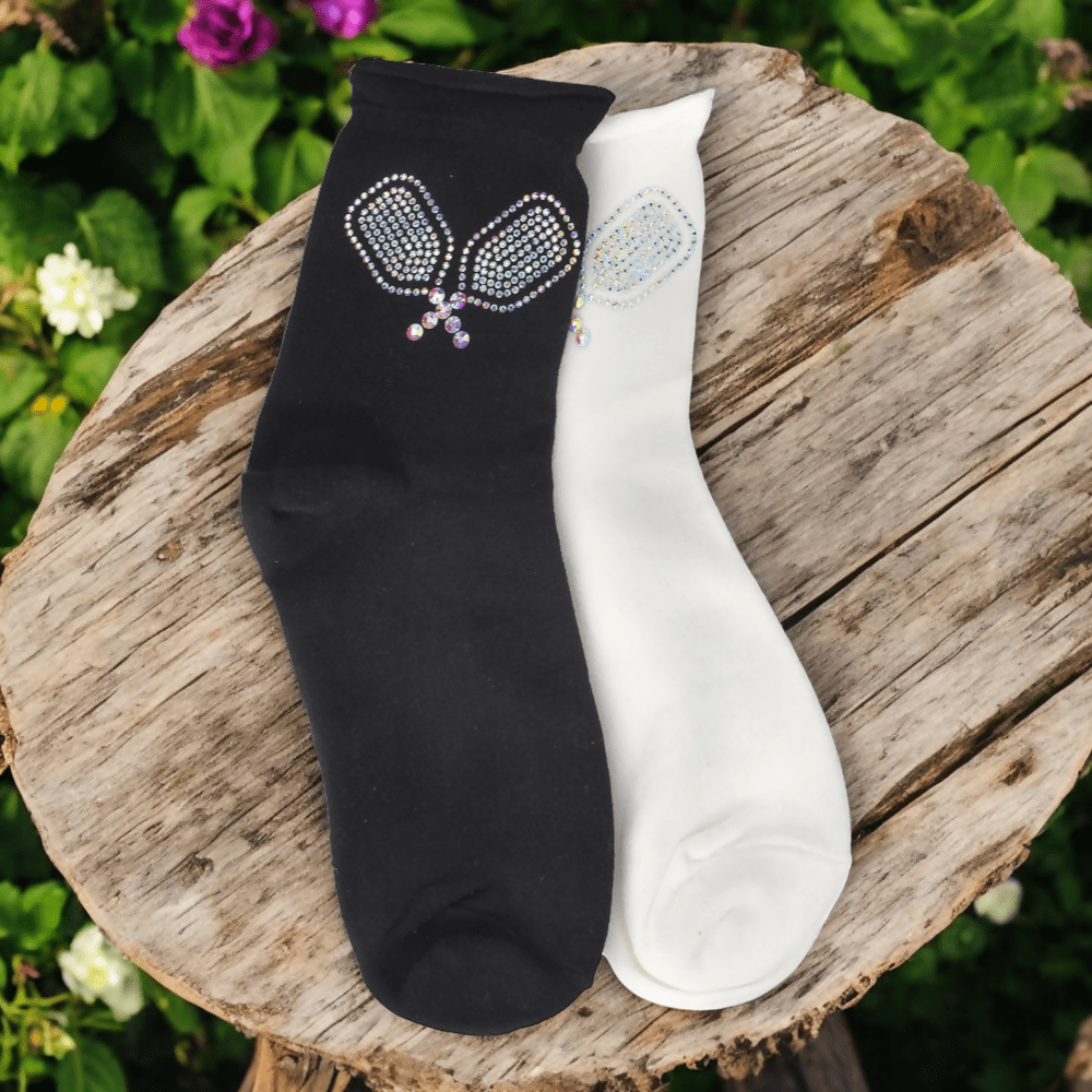 Womens Pickleball Socks Life is Socks