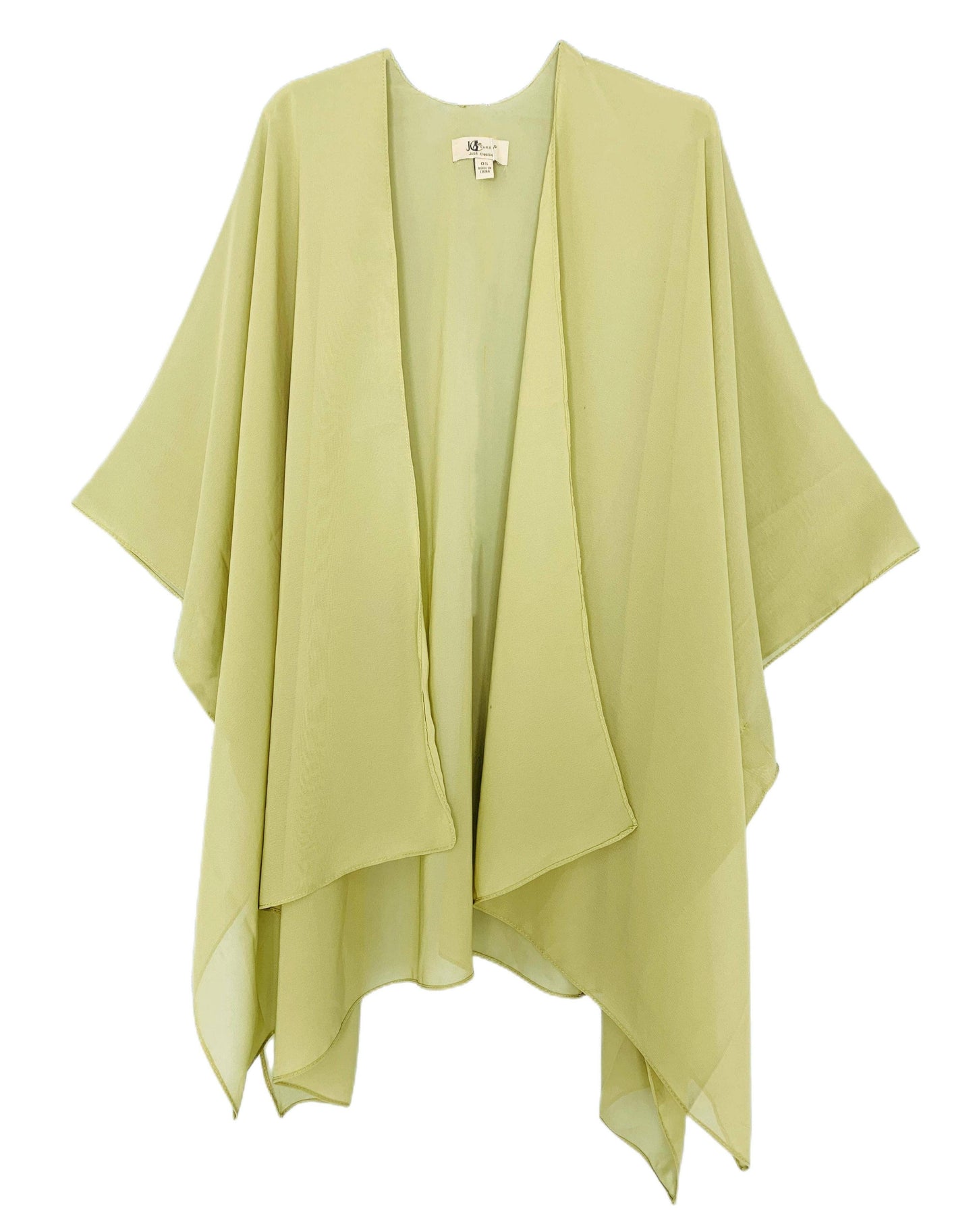24 Colors--JC071034 Solid Color Lightweight Cover-Up/Kimono