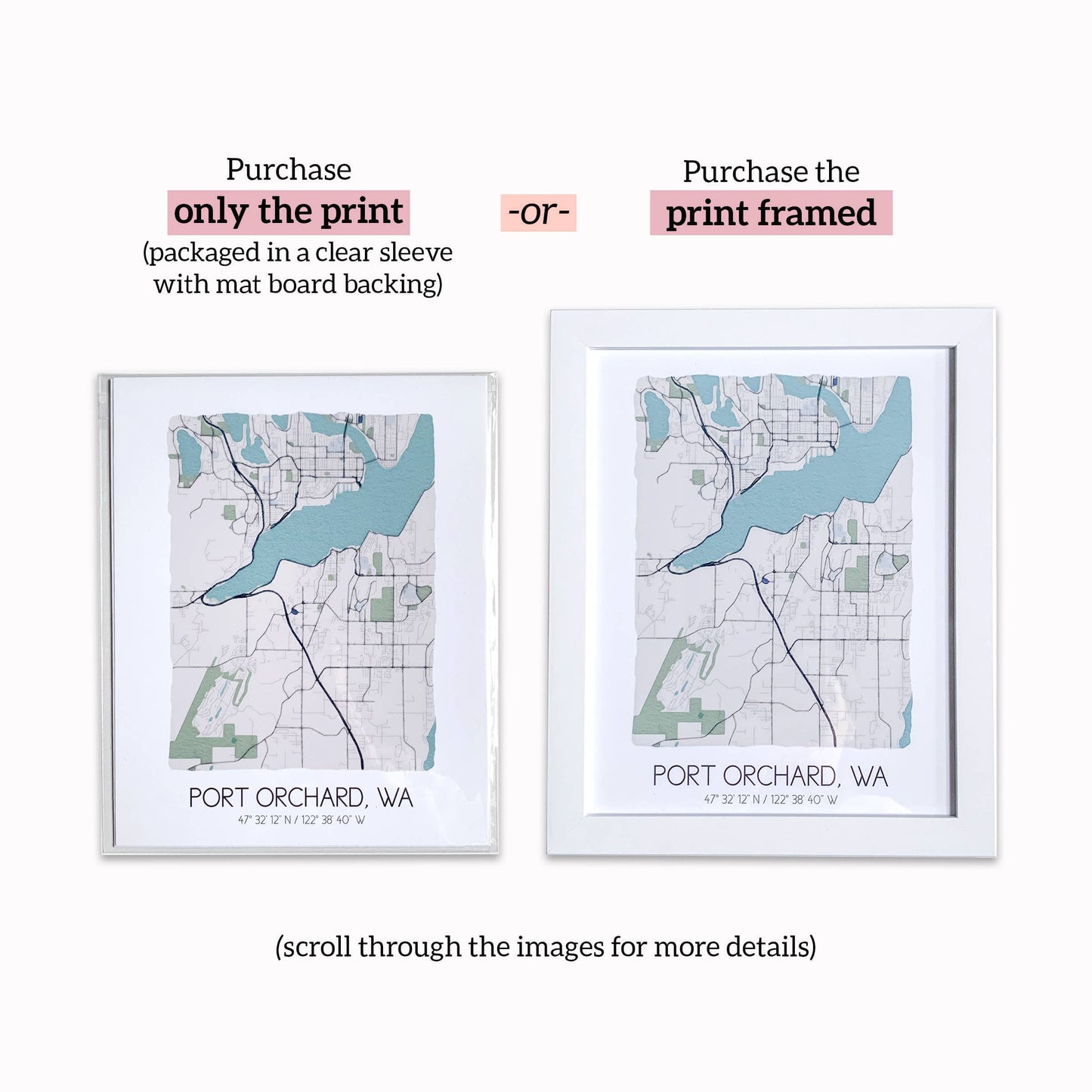 Wendell City Map Print -