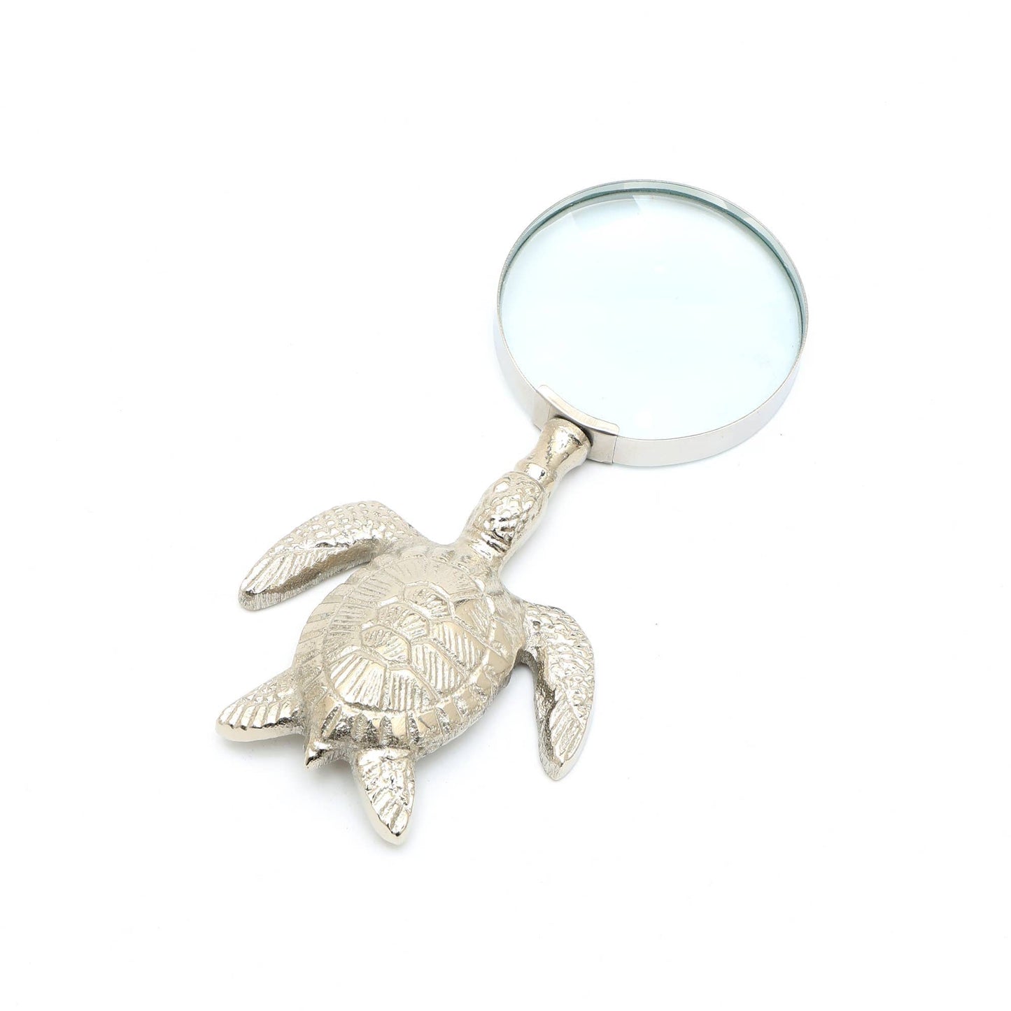 Magnifying Glass with Aluminium Turtle Handle