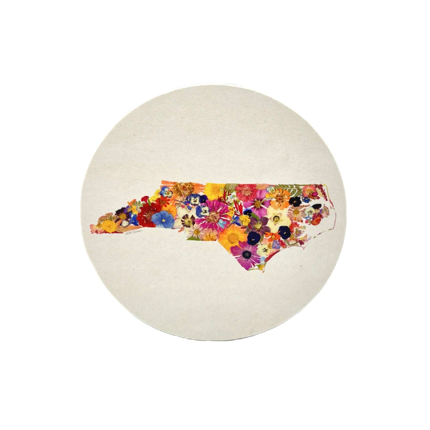 "Where I Bloom" State Coasters- Set of 6