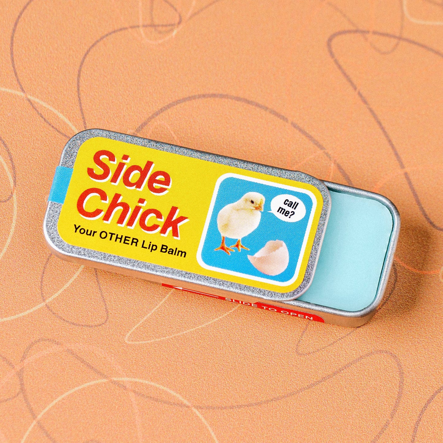 Side Chick Lip Balm | Funny Old School Tin