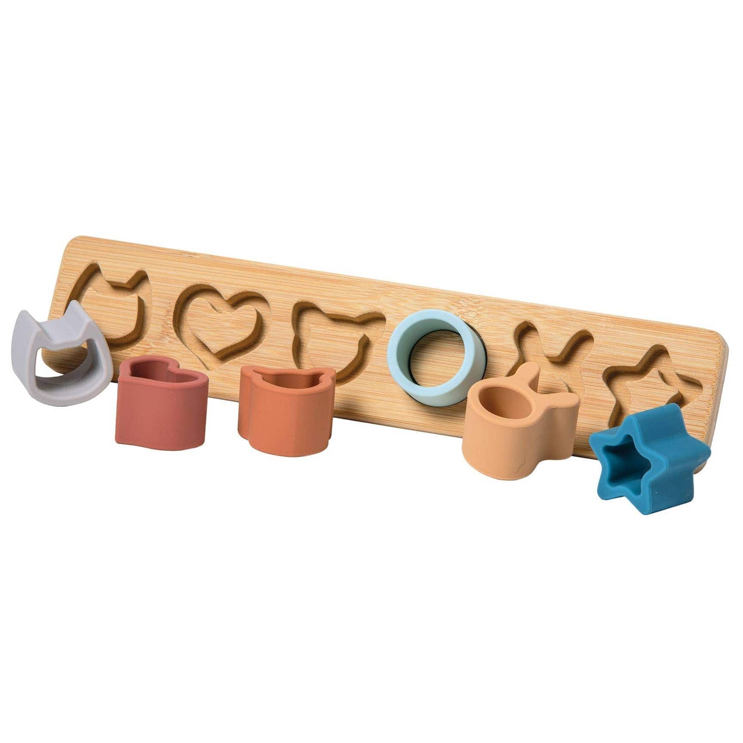Simply Silicone Bamboo 6-piece Sorter