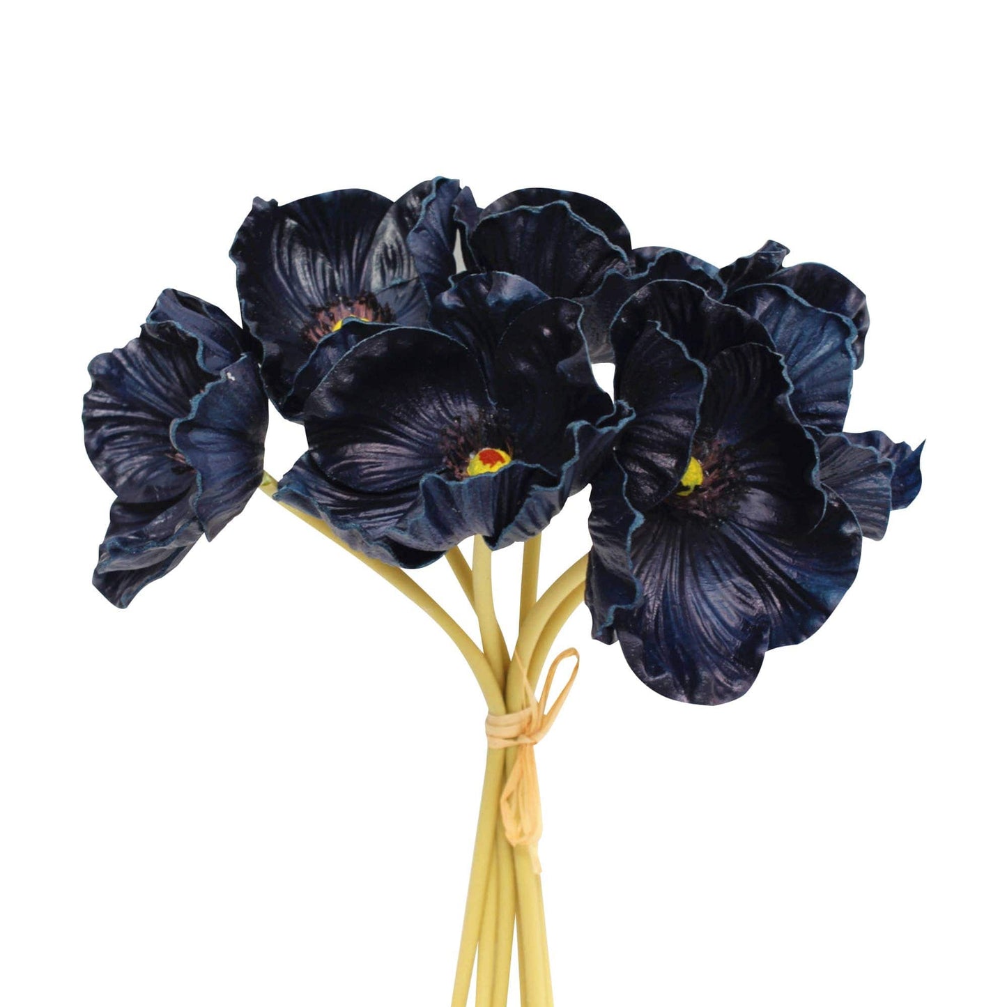 10"-11" Real Touch Poppy-6 stems per bundle