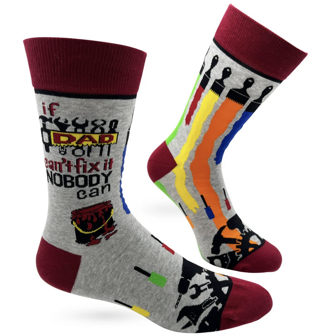 IF DAD CAN'T FIX IT SOCKS