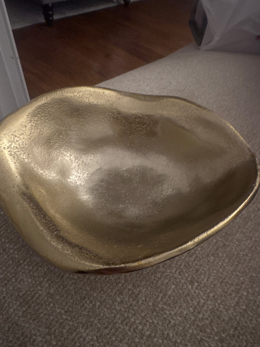Decorative Gold Bowl