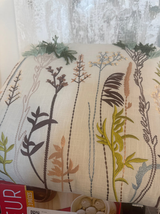 Embroidered Pillows