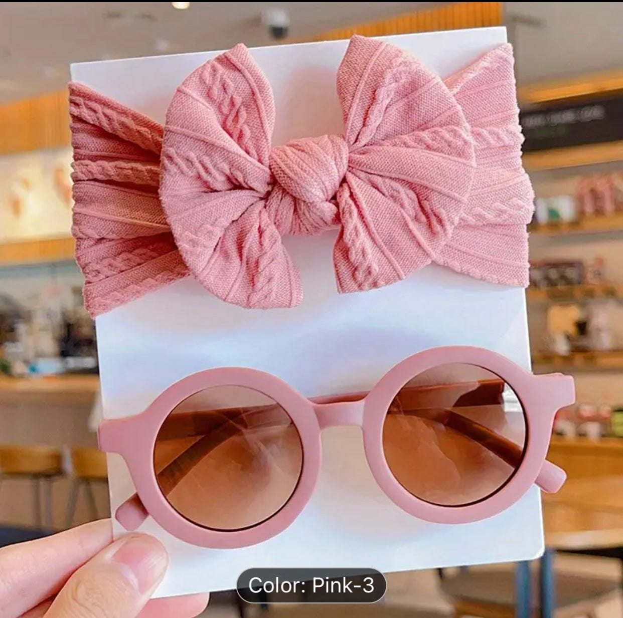 Sunglasses and Headband Set