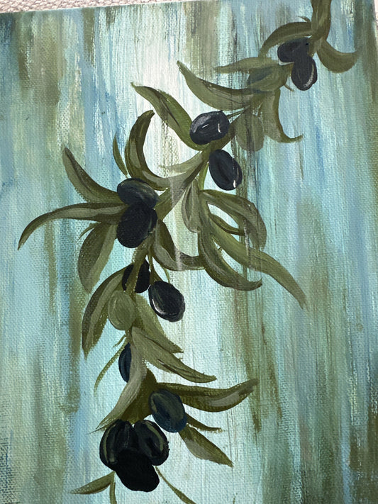 8x10 Canvas “Little Olive Branch”