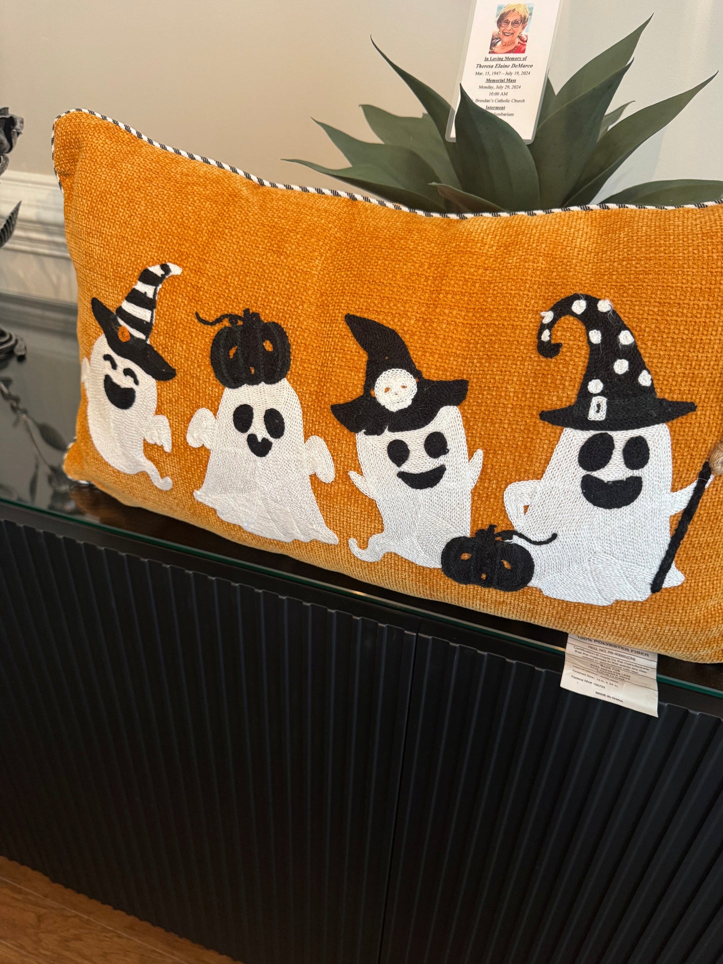Halloween Ghost Pillow