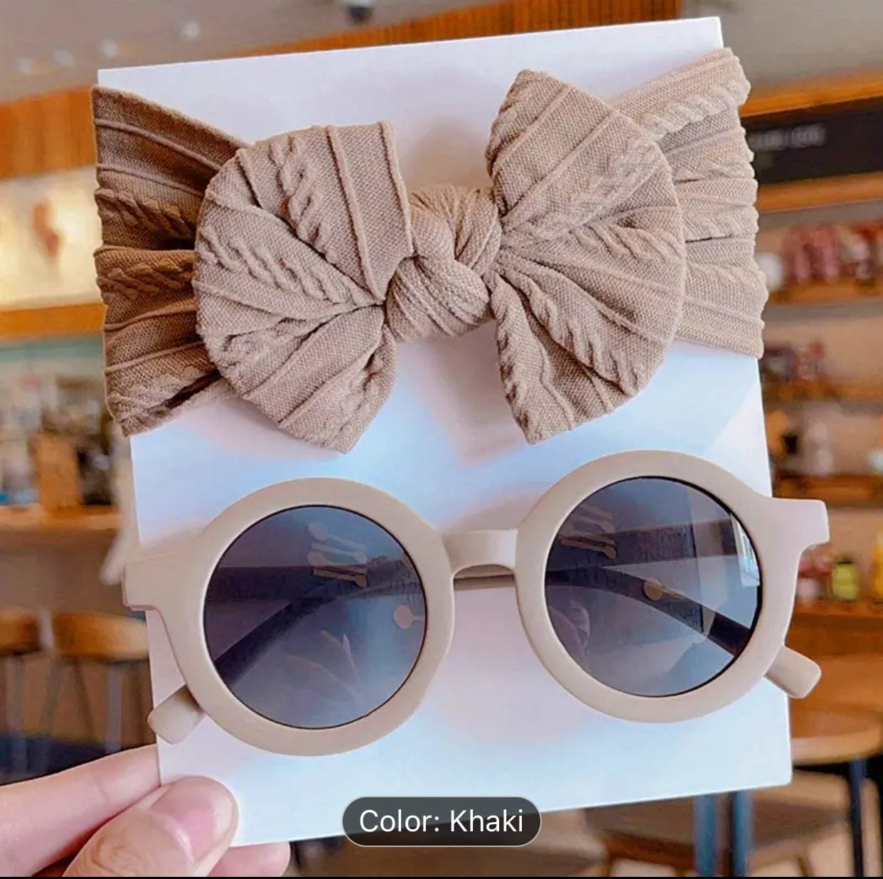 Sunglasses and Headband Set