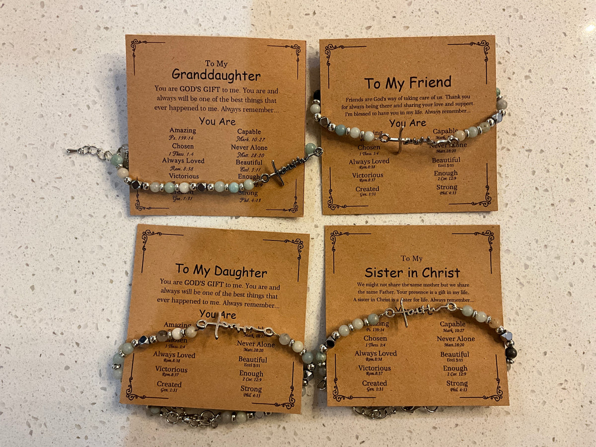 Beaded Faith Gift Bracelets