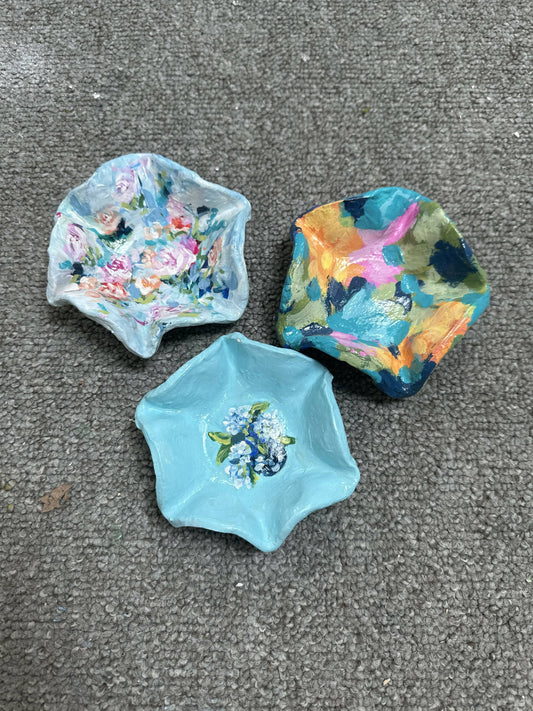 Pierce Paints Hand made trinket dish
