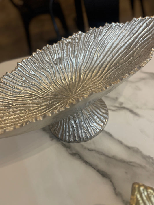 Silver Pedestal Bowl