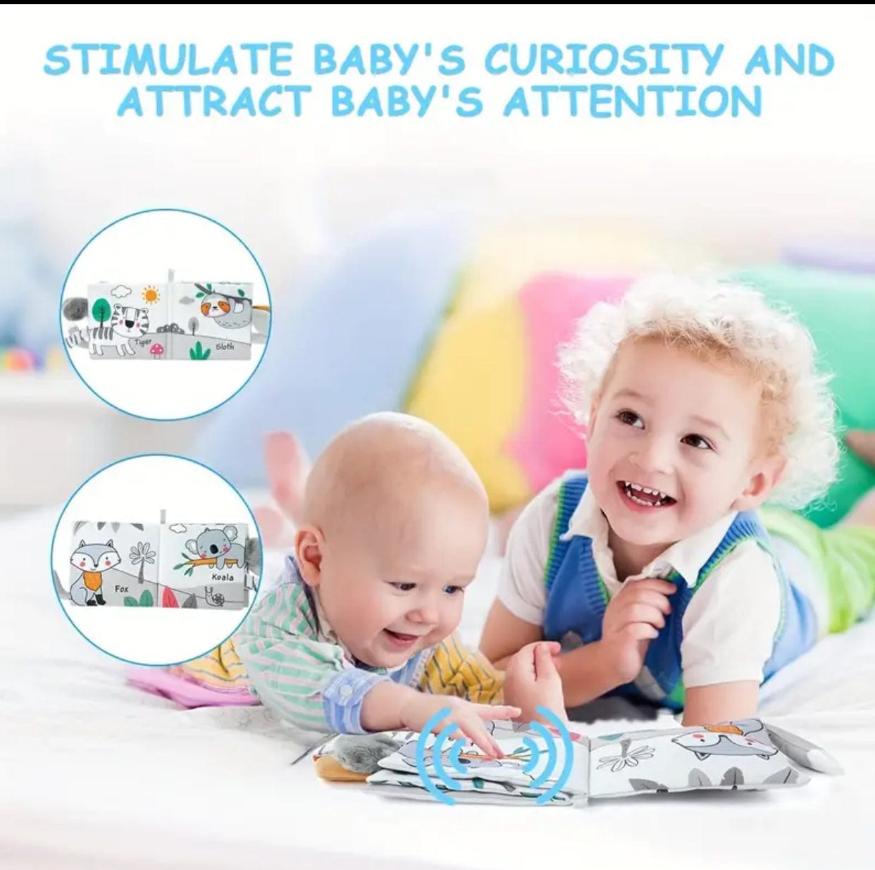 Soft Cloth Baby Book