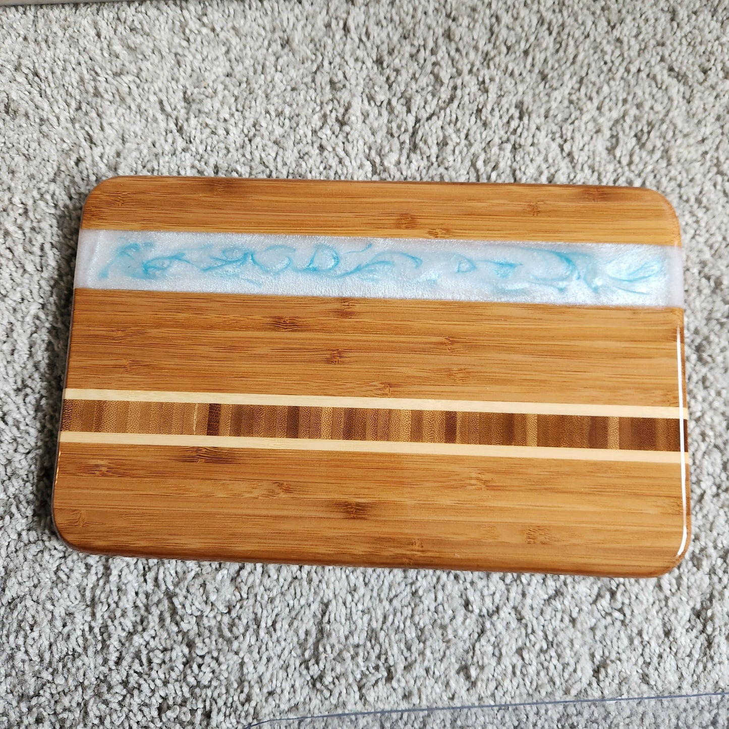 Small Bamboo teak with river