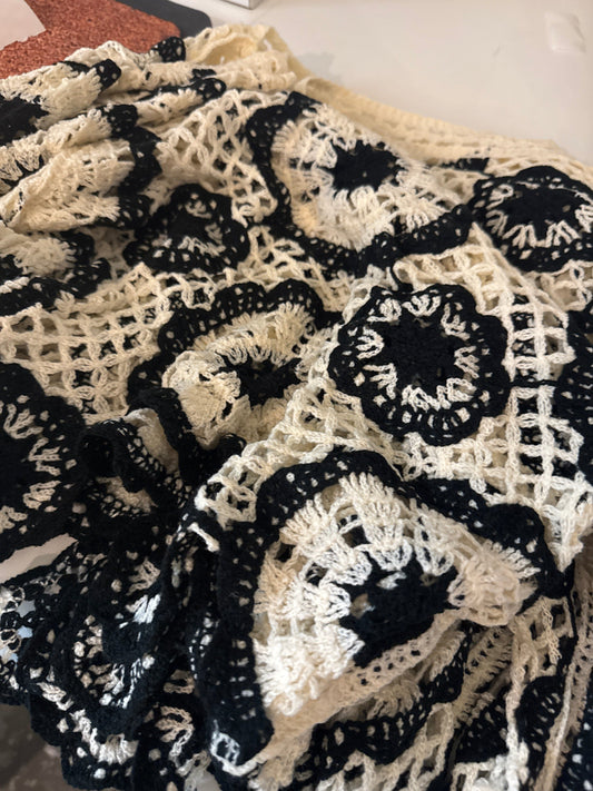 Black & White Crochet OS