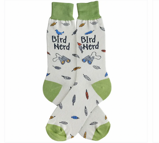 MENS BIRD NERD SOCKS