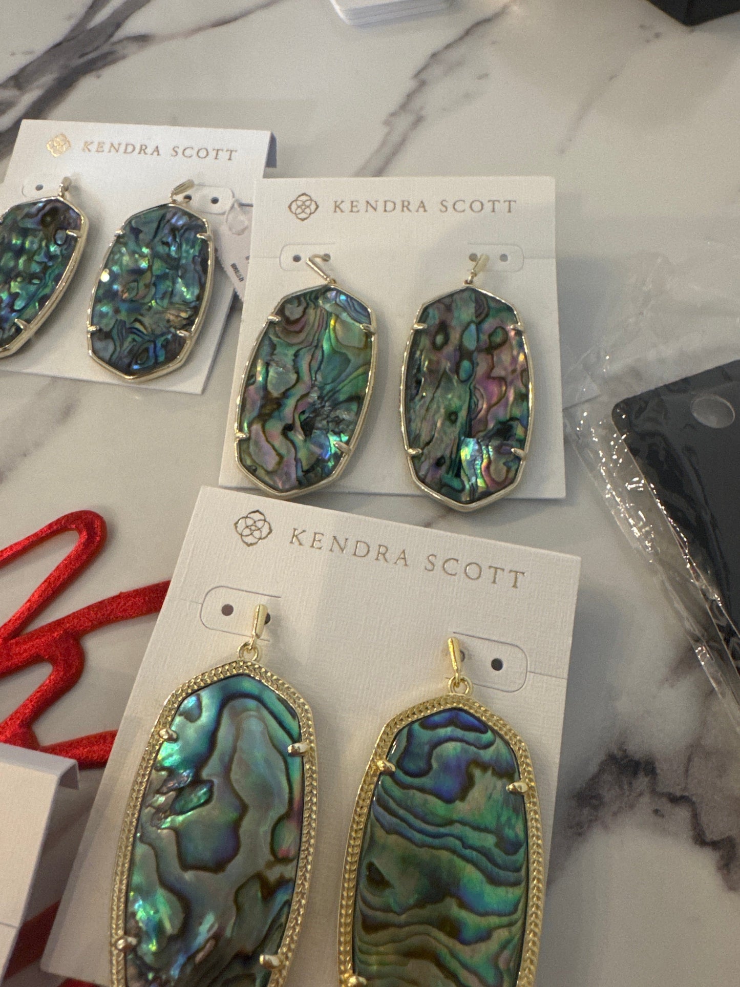 Kendra Scott Shell Earrings