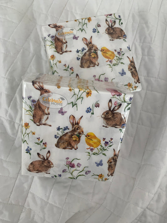 Easter Beverage Napkins
