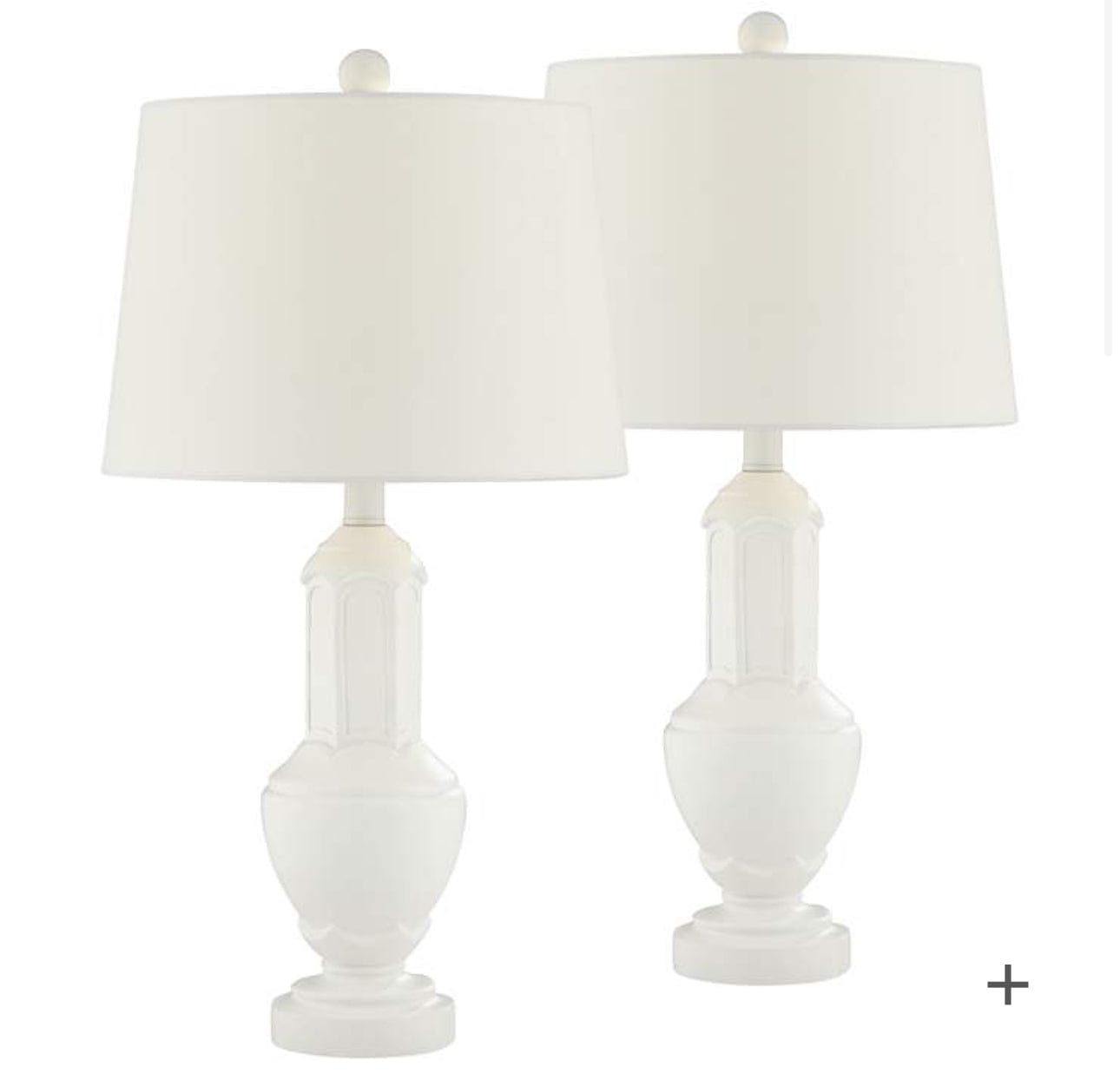 White Mod Lamp Set