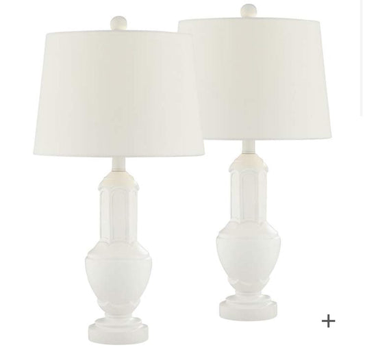 White Mod Lamp Set