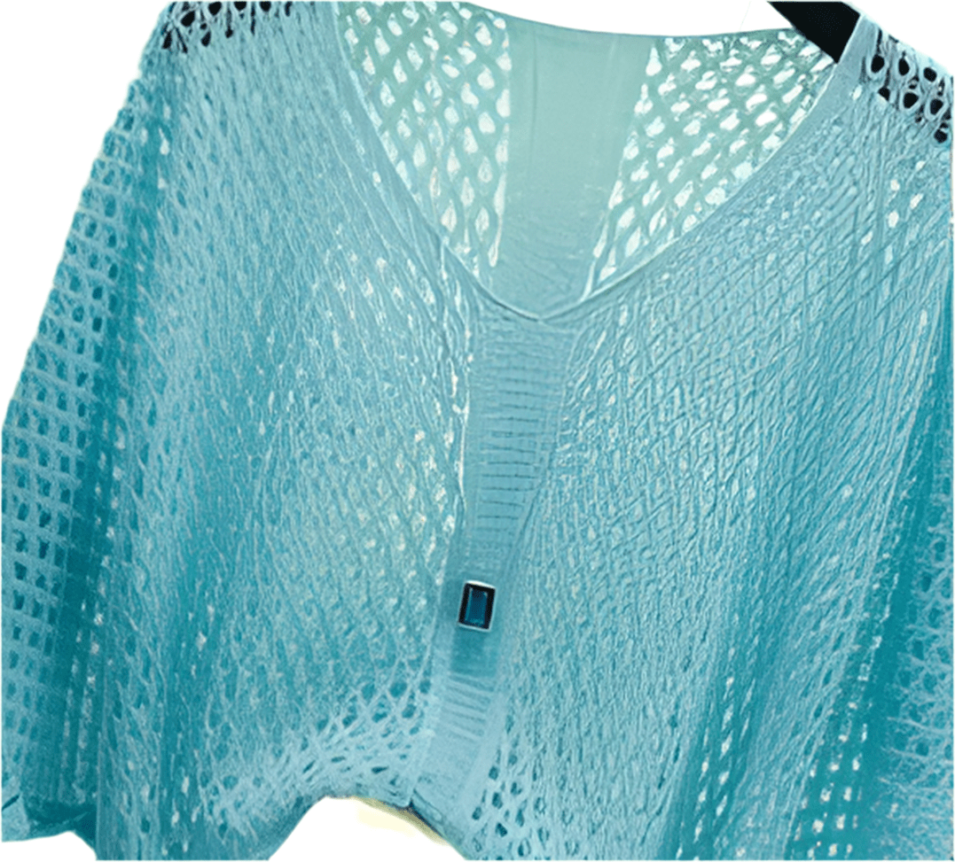 Ice Blue Summer Sweater OS