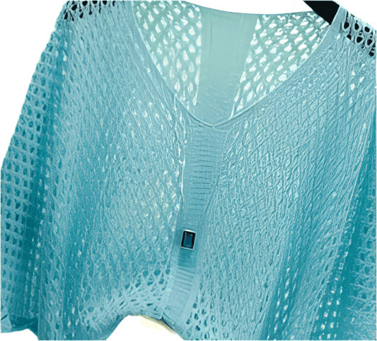 Ice Blue Summer Sweater OS