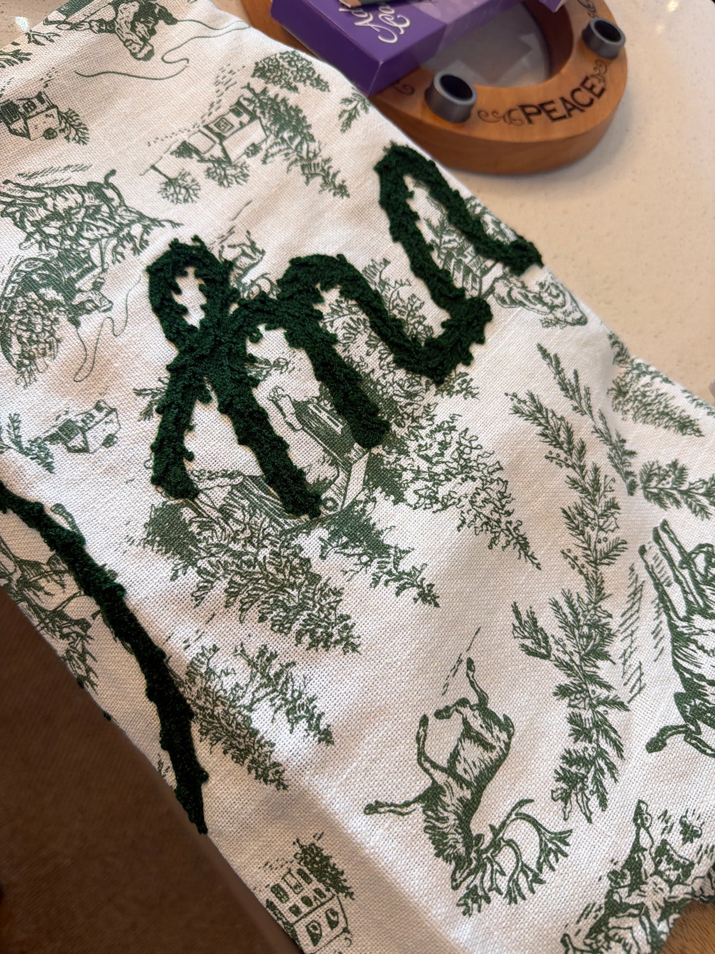 Toile Runner Gr Christmas MP