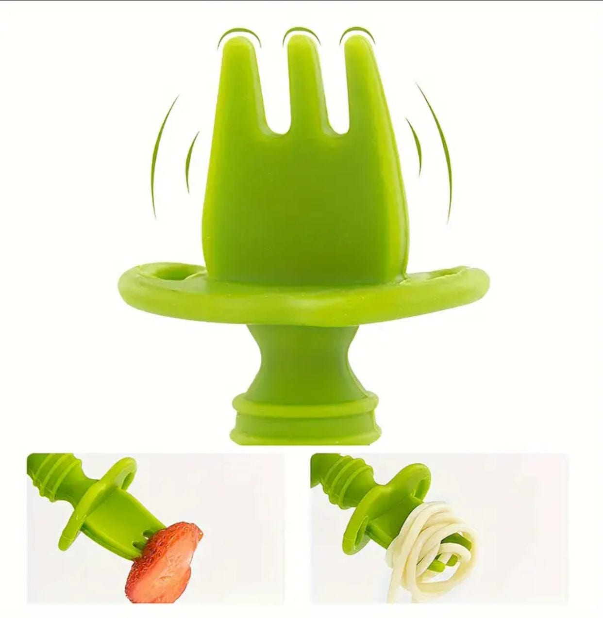Silicone Spoon & Fork Set