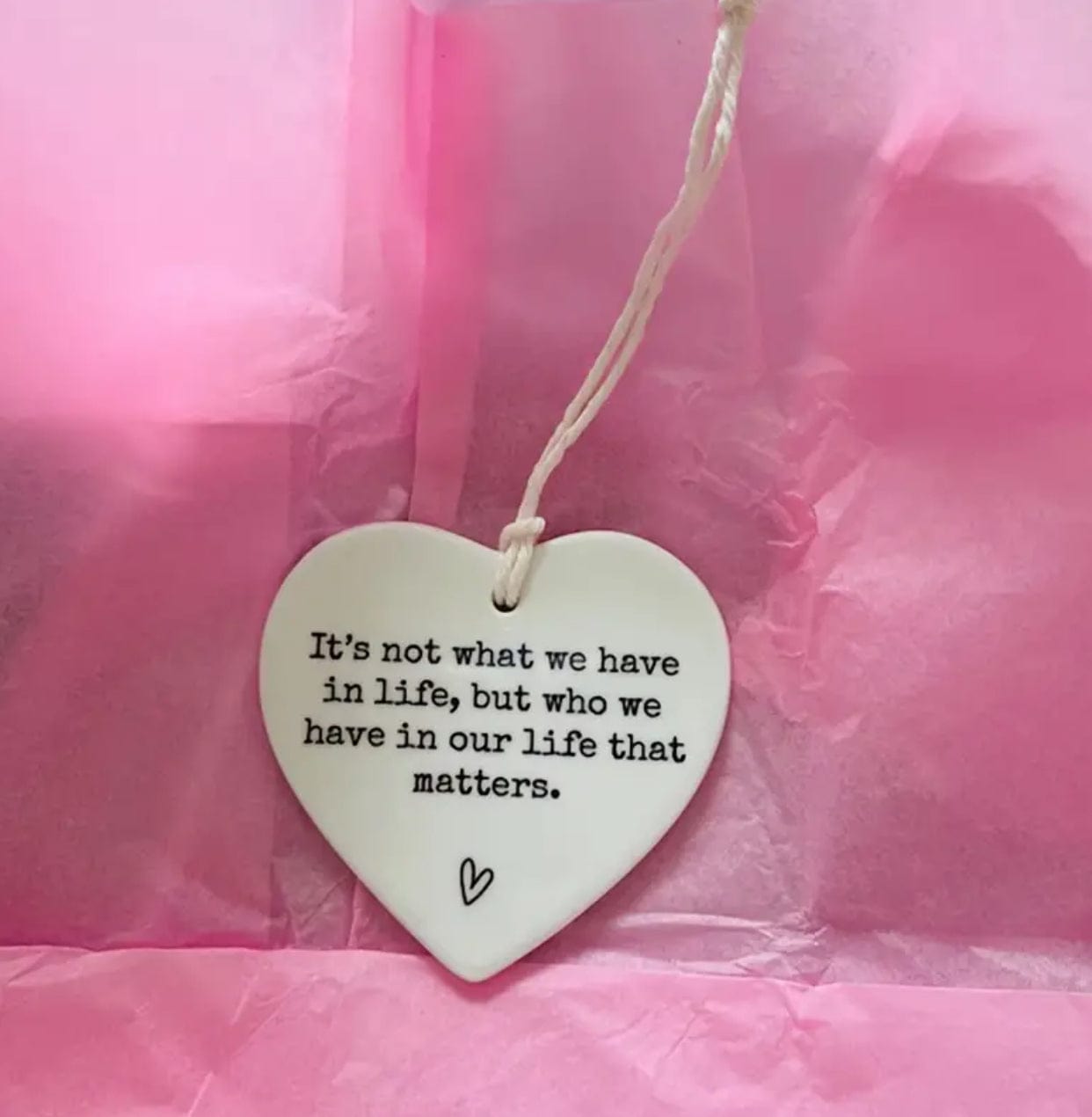 It’s Not What We Have In Life… Ornament