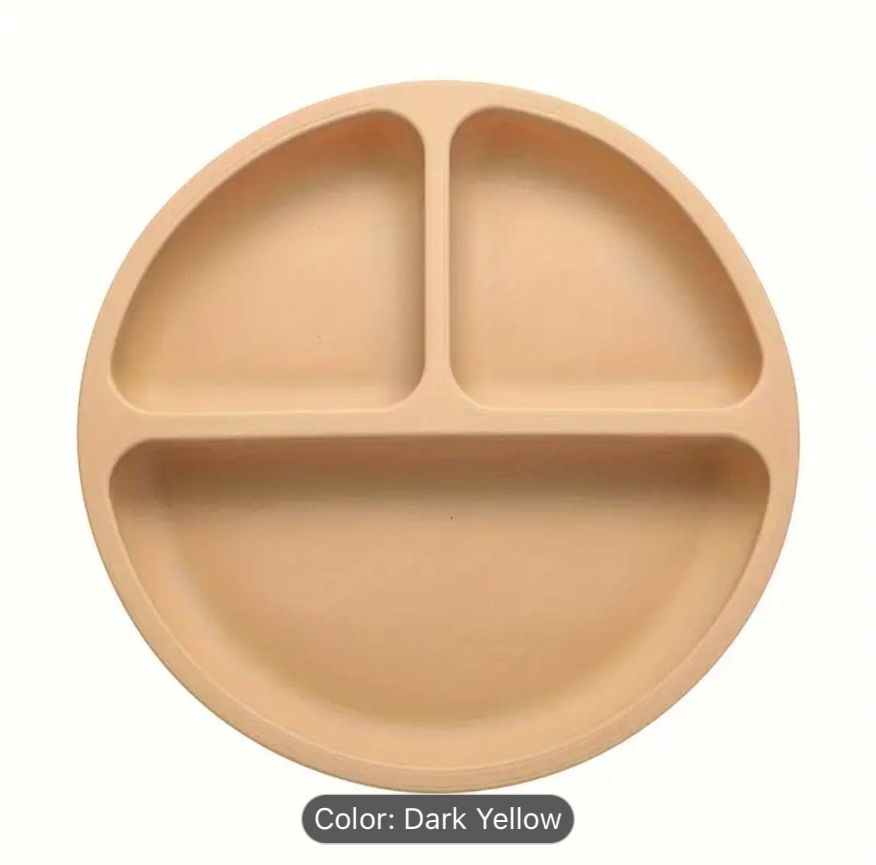 Silicone Baby Plate w/ Suction Cups