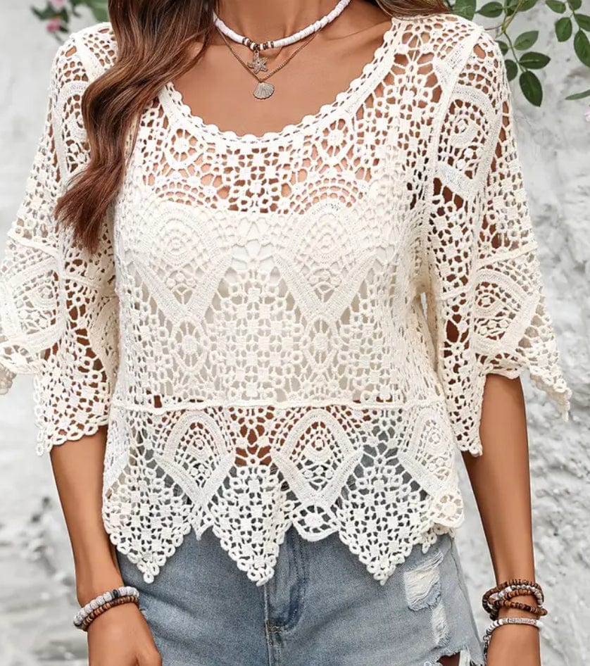 Lacey Crochet Sweaters