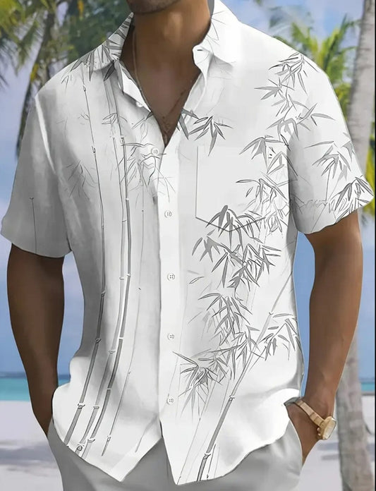 Hawaiian Bamboo Men's Shirt