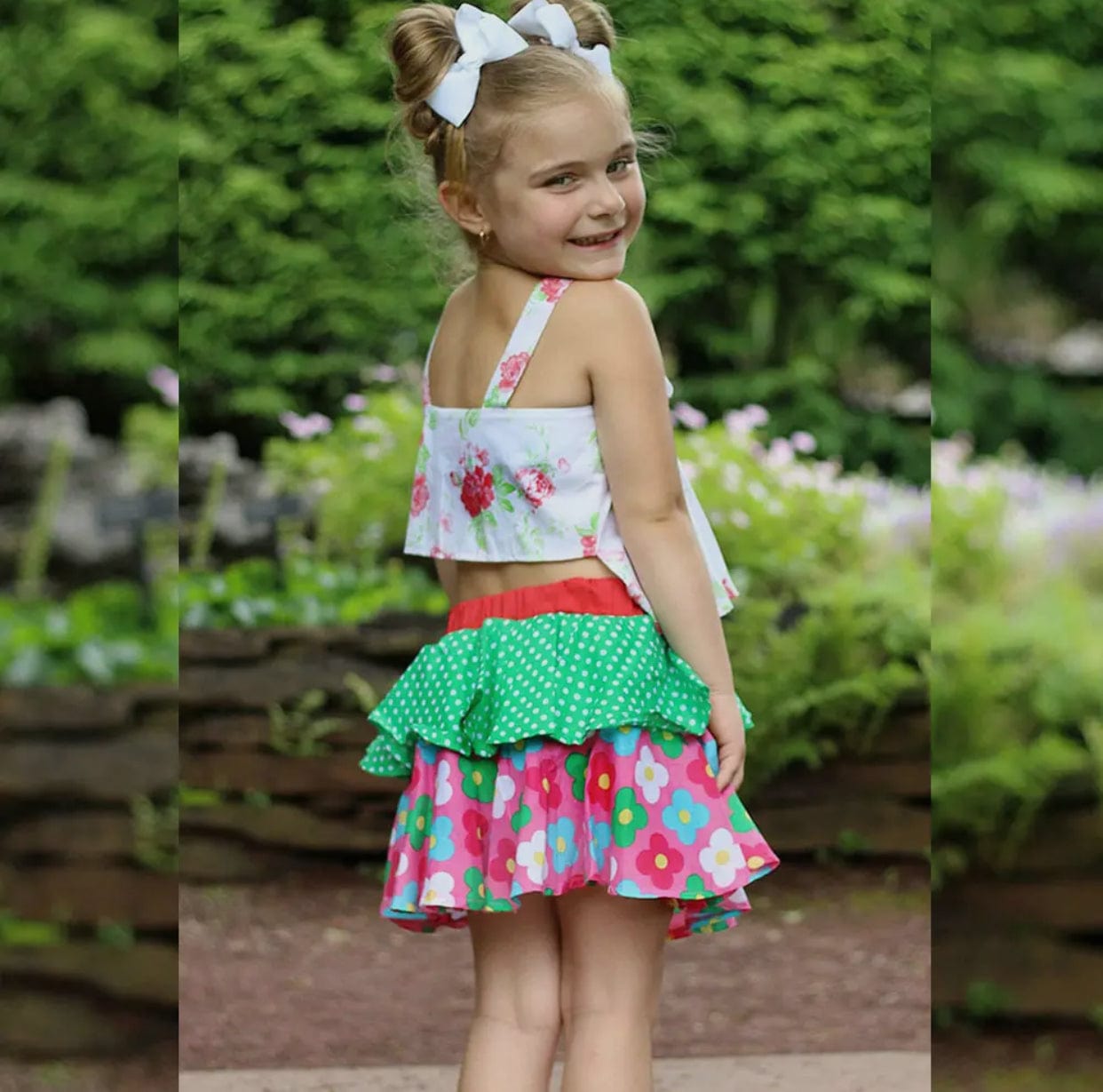 Toddlers & Girls 2-Piece Skirt Set