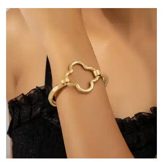 Gold Flower Bracelet