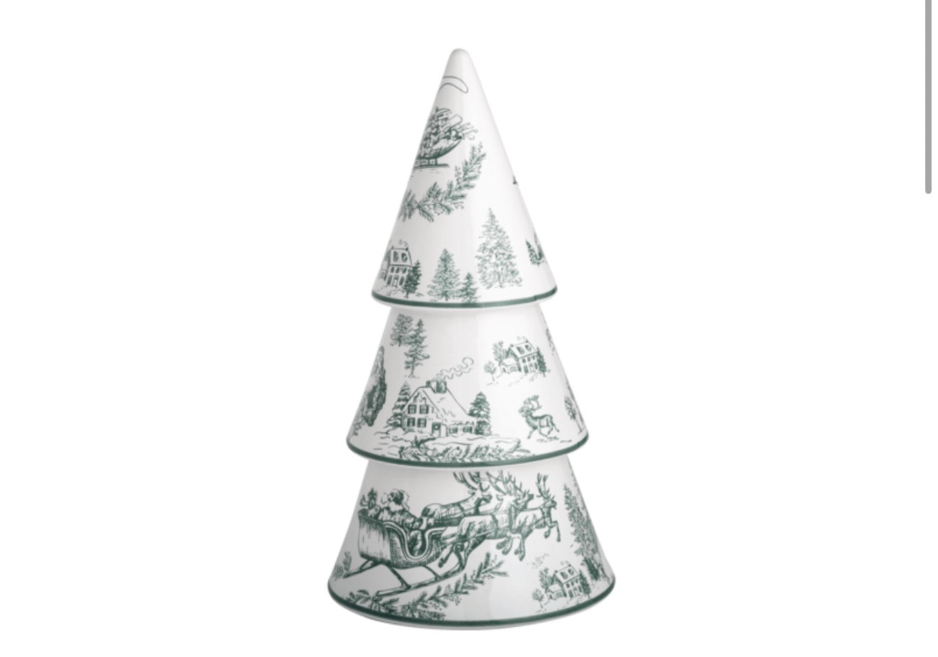 MP Large Green Toile Tree