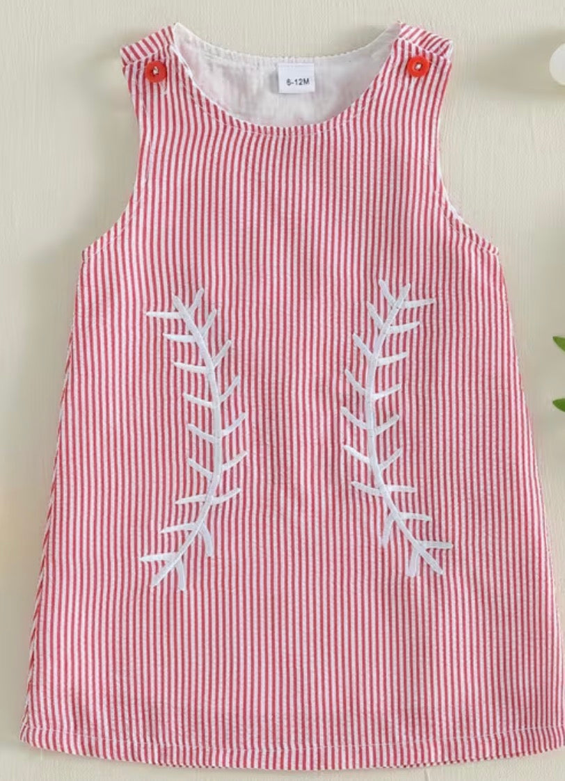 Girls Baseball Dress