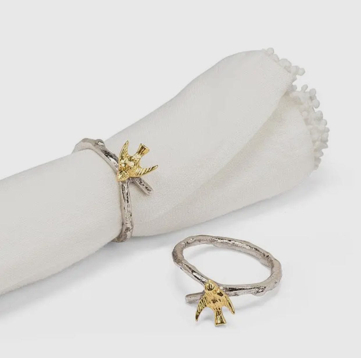 Bird On Branch Napkin Ring