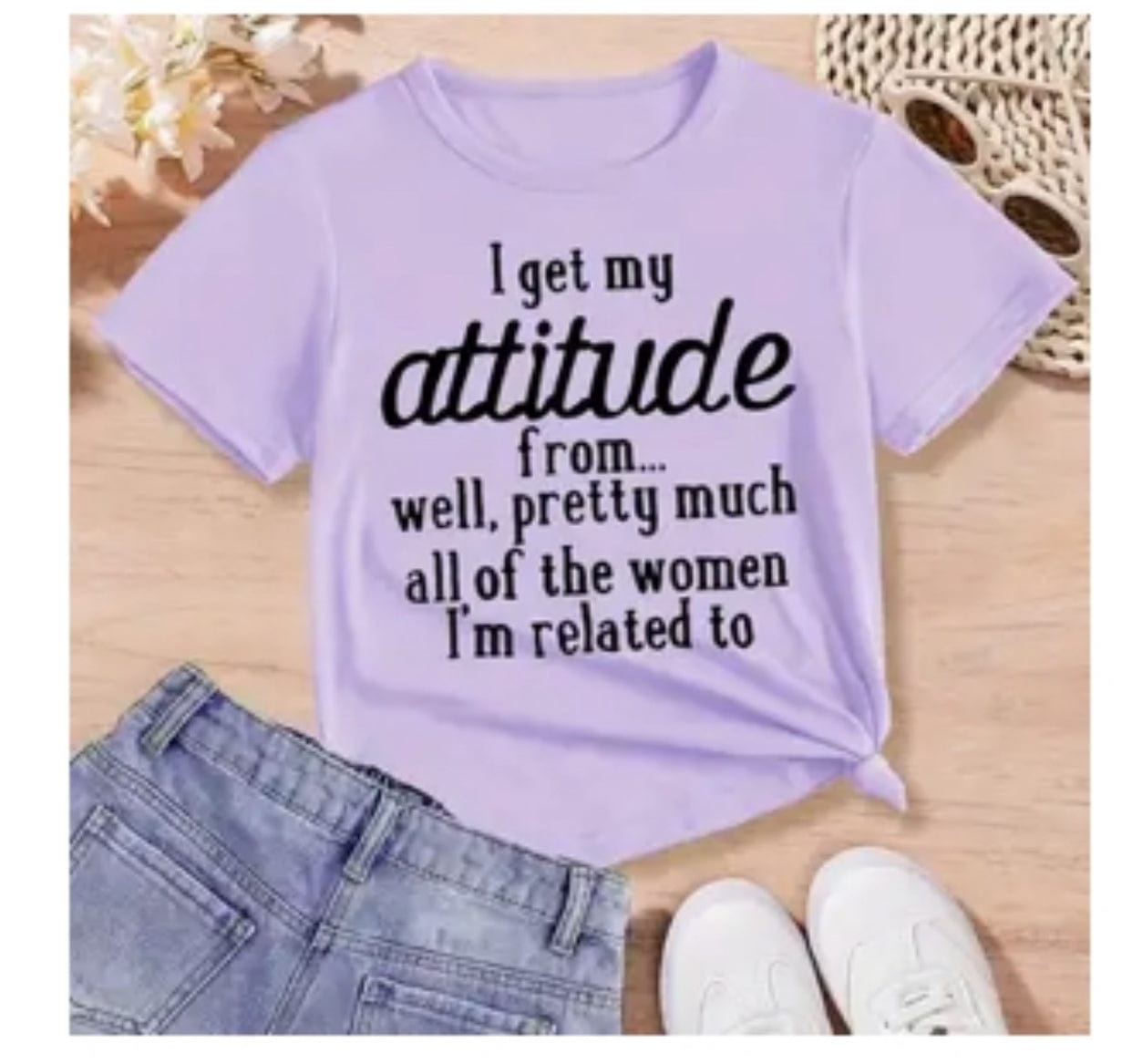 I get my attitude T-Shirt