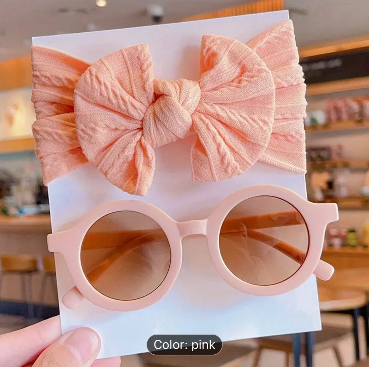 Sunglasses and Headband Set