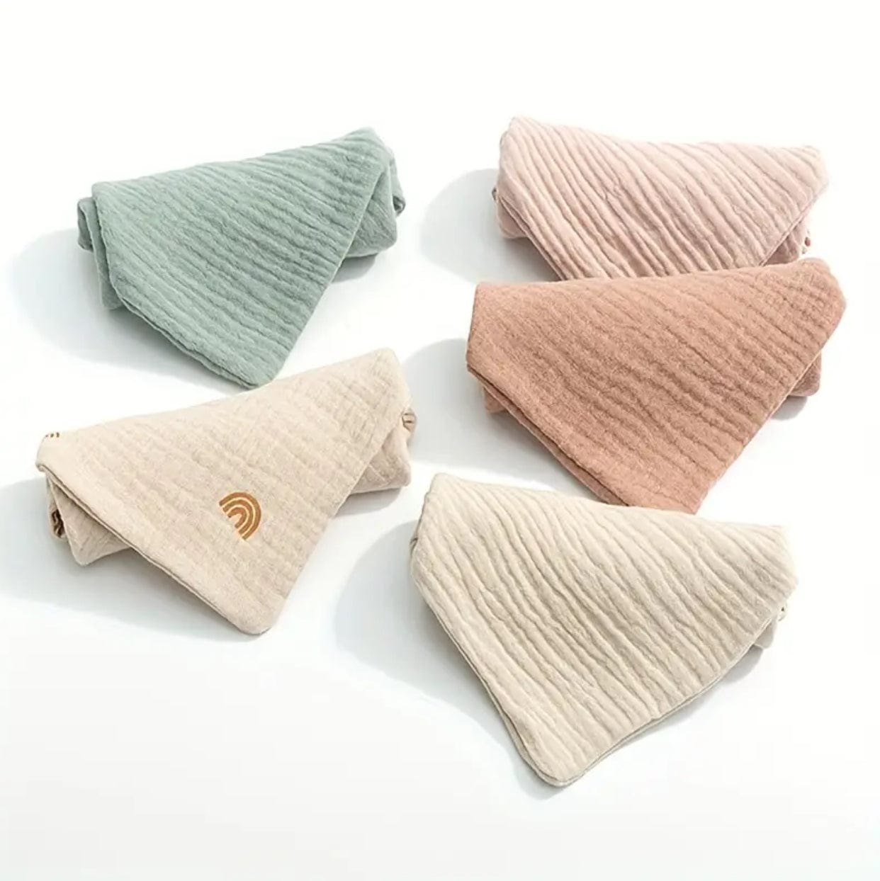 3 Soft Cotton Baby Cloths