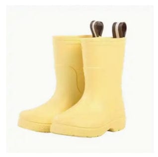 Solid High Top Rain Boots