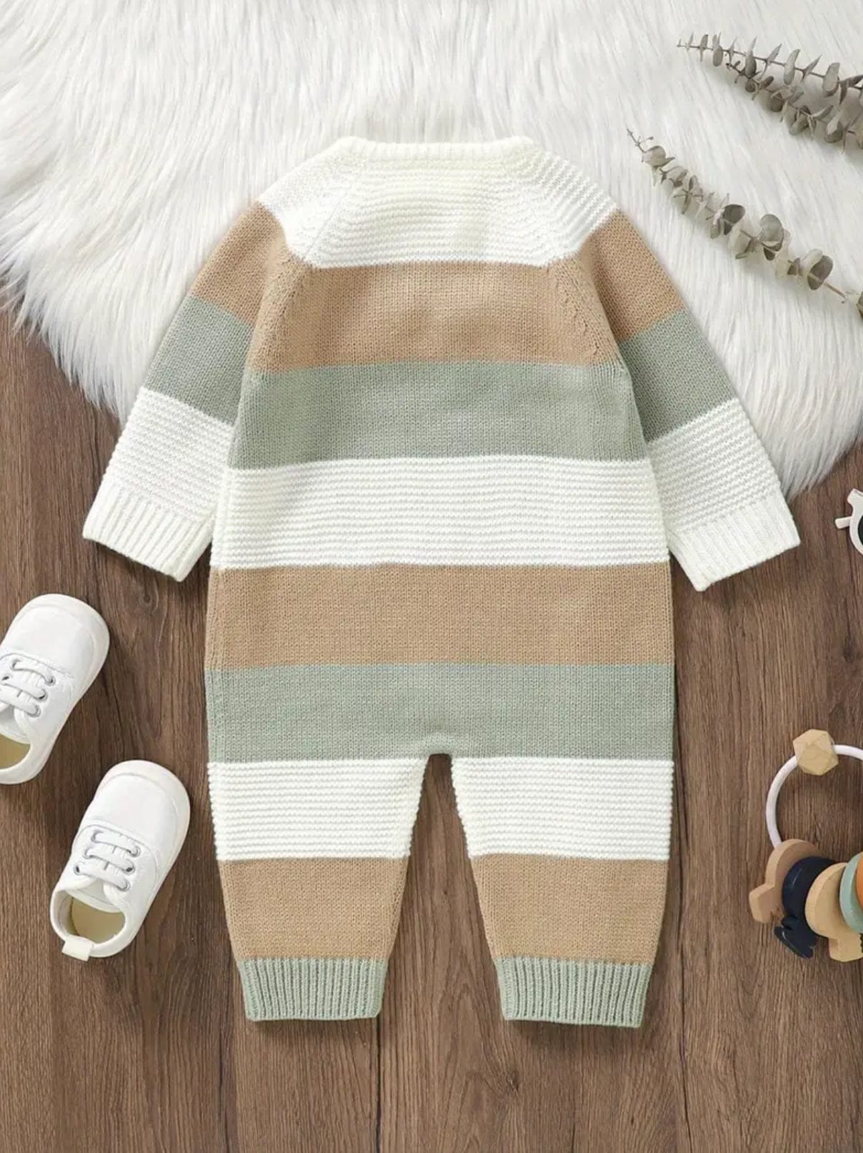 Baby Sweater Romper