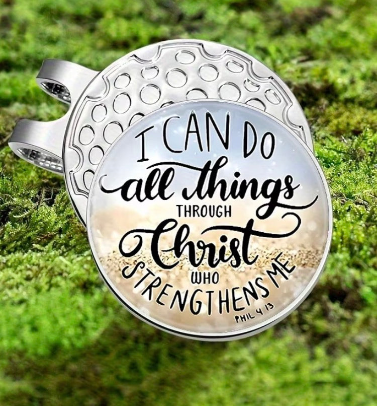 Golf Ball Marker - Christian