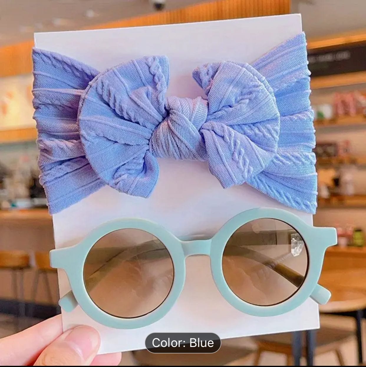 Sunglasses and Headband Set