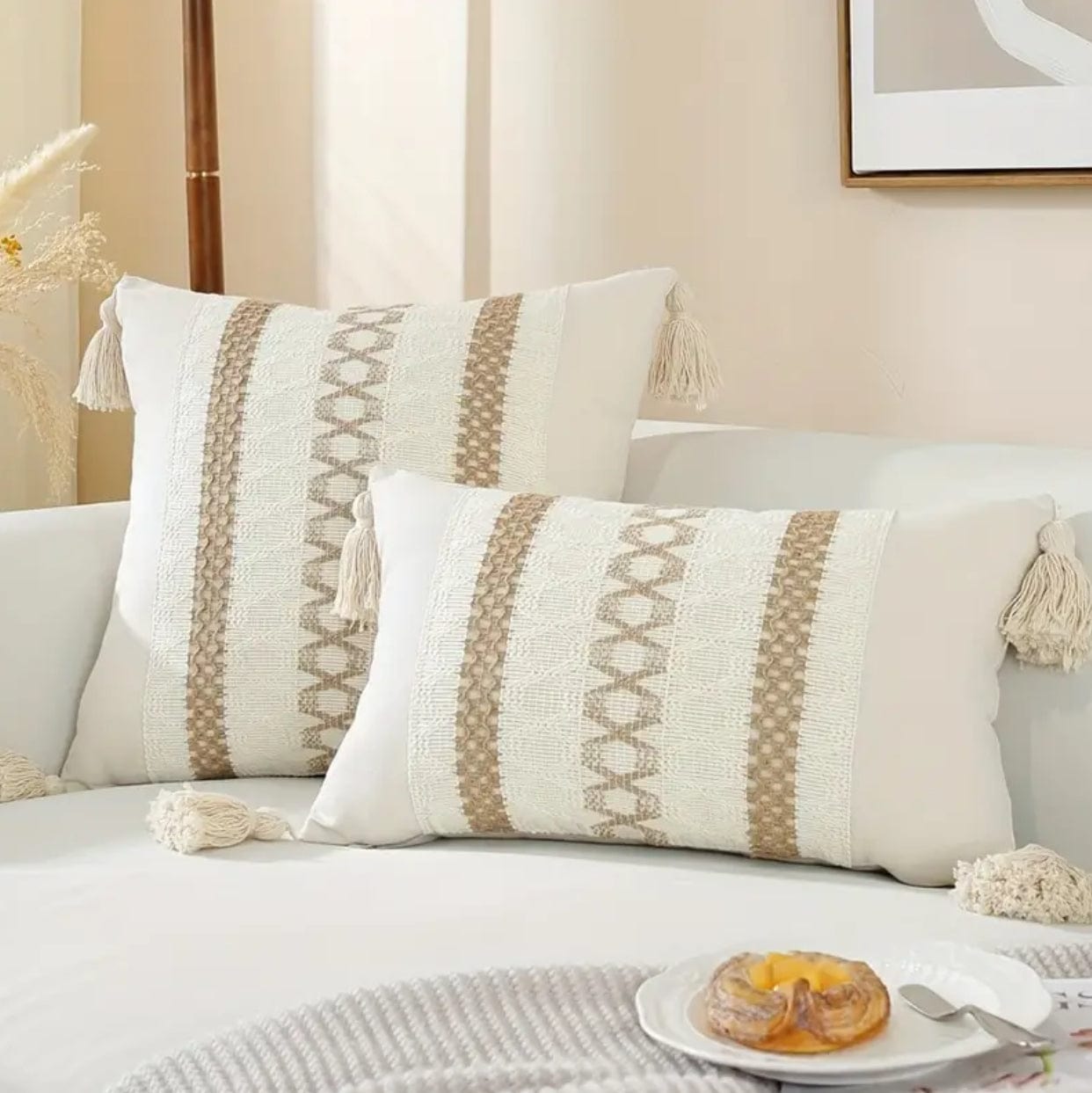 Farmhouse Accent Throw Pillow