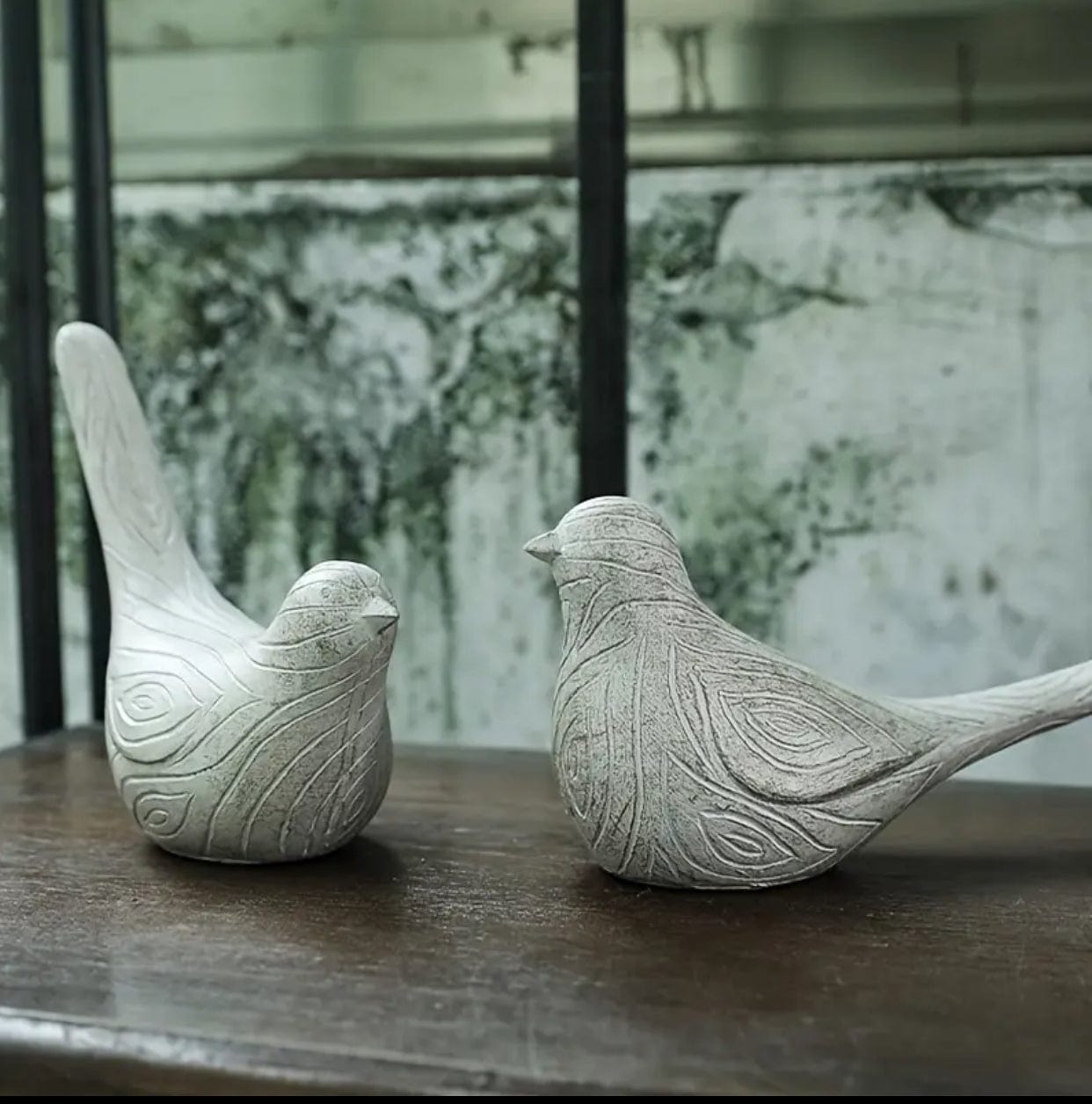 5” Decorative Bird Figures - Resin