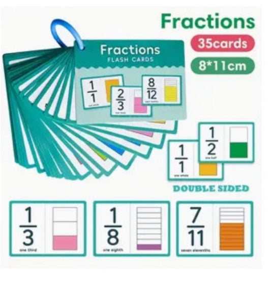 Fractions Flash Cards