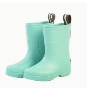 Solid High Top Rain Boots
